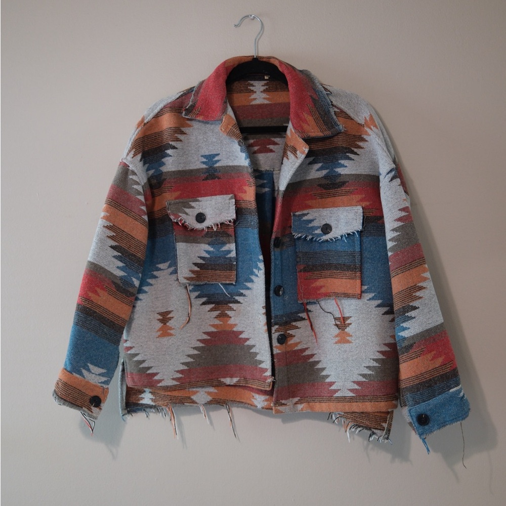 Multicolor Patterned Jacket - image 1
